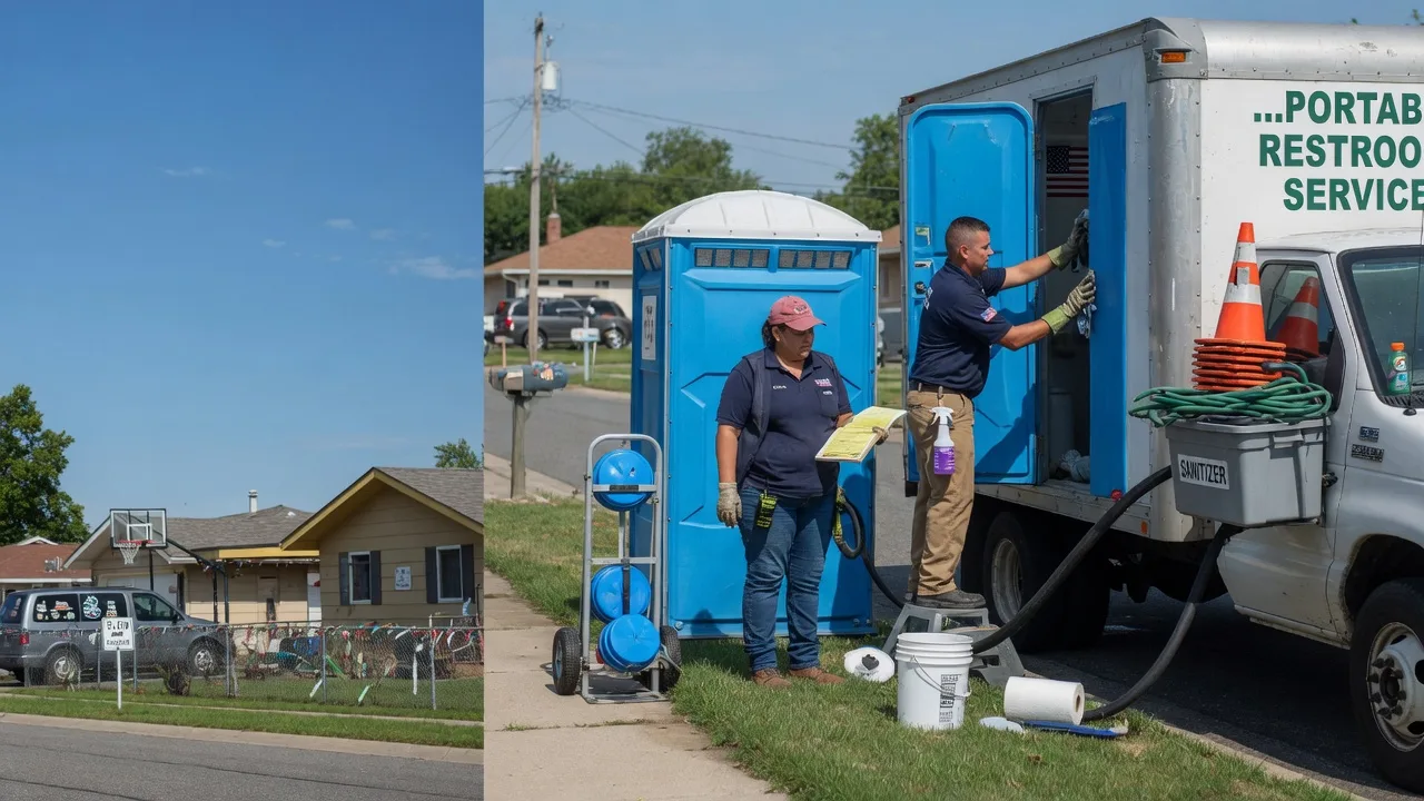 Portable Toilet Rental in Quinwood, WV near me